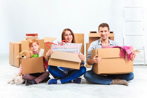 Office relocation support in Canary Wharf business district