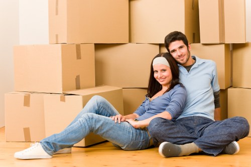 Local Canary Wharf removal experts transporting furniture