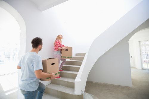 Professional removals team ensuring safety and insured handling